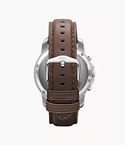 Grant 44mm Chronograph Brown Leather Watch