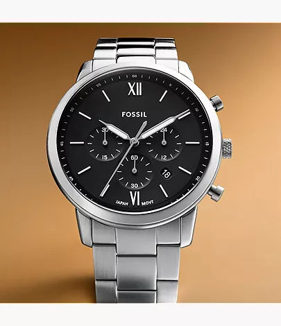 Neutra 44mm Chronograph Stainless Steel Watch