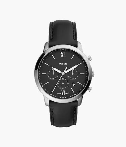 Neutra 44mm Chronograph Brown Leather Watch E3