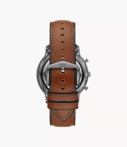 Neutra 44mm Chronograph Amber Leather Watch