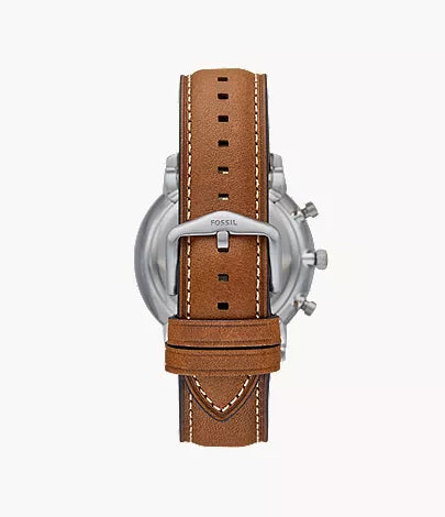 Neutra 44mm Chronograph Brown Leather Watch