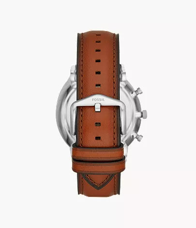 Neutra 44mm Chronograph Luggage Leather Watch and Bracelet Set