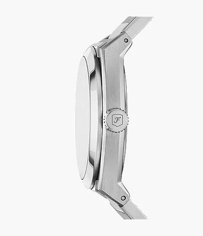 Everett 42mm Three-Hand Date Stainless Steel Watch