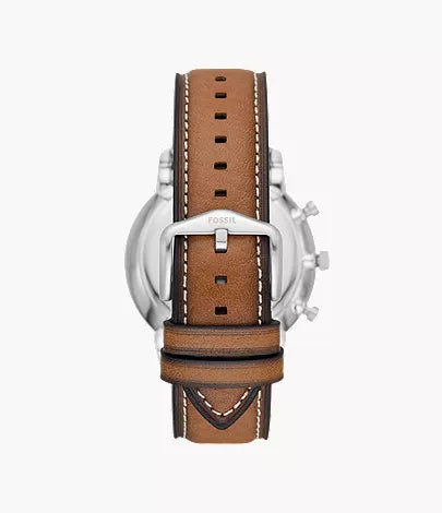 Neutra 44mm Chronograph Tan LiteHide™ Leather Watch