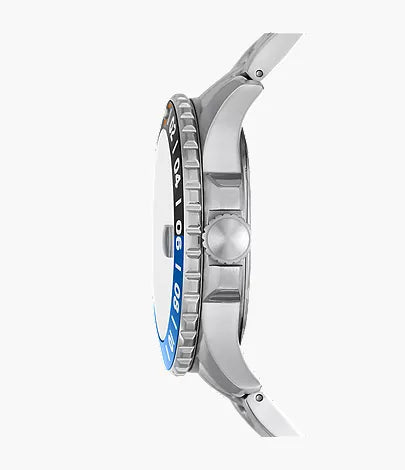 Fossil Blue GMT 46mm Stainless Steel Watch