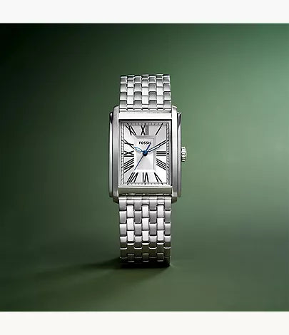 Carraway 30mm Three-Hand Stainless Steel Watch