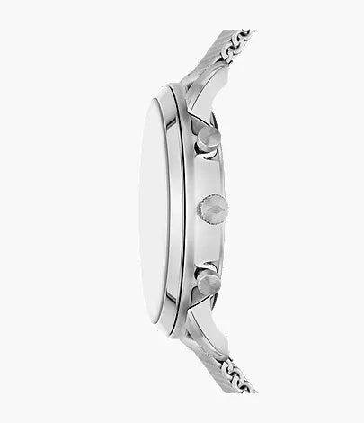 Neutra 44mm Chronograph Stainless Steel Mesh Watch and Bracelet Box Set
