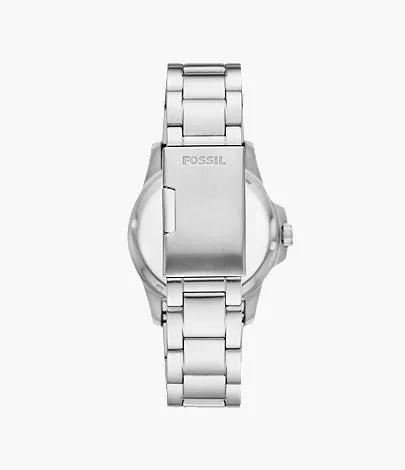 Fossil Blue Dive 42mm Three-Hand Date Stainless Steel Watch