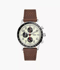 Sport Tourer 42mm Chronograph Brown Leather Watch
