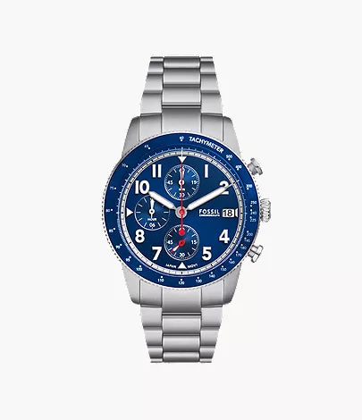 Sport Tourer 42mm Chronograph Stainless Steel Watch Q4
