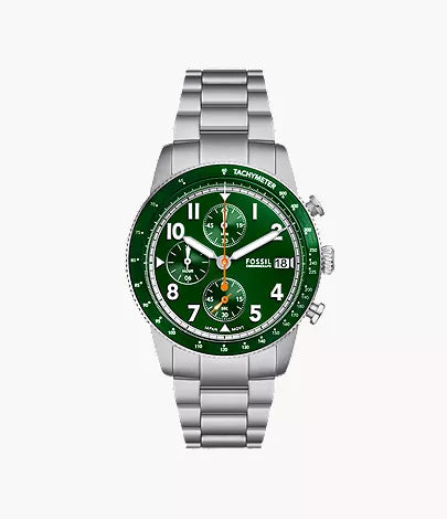 Sport Tourer 42mm Chronograph Stainless Steel Watch Q4