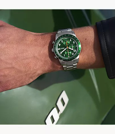Sport Tourer 42mm Chronograph Stainless Steel Watch
