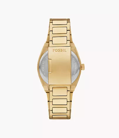 Everett 42mm Three-Hand Date Gold-Tone Stainless Steel Watch