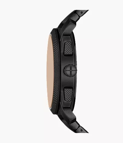 Machine 44mm Chronograph Black Stainless Steel Watch