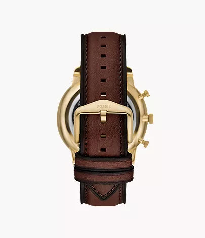 Neutra 44mm Chronograph Brown Leather Watch