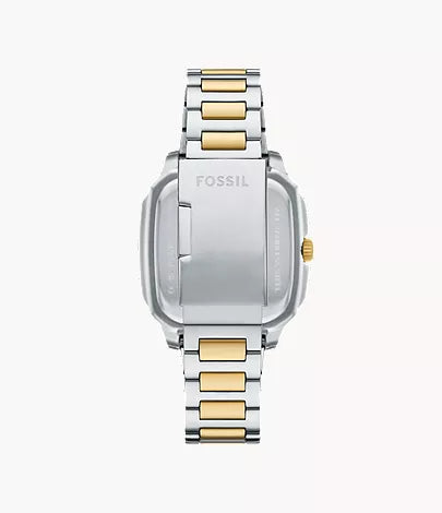 Crosby 42mm Three-Hand Date Two-Tone Stainless Steel Watch