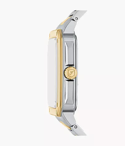 Crosby 42mm Three-Hand Date Two-Tone Stainless Steel Watch