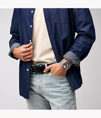 Autocross 42mm Multifunction Stainless Steel Watch