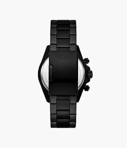 Autocross 42mm Multifunction Black Stainless Steel Watch