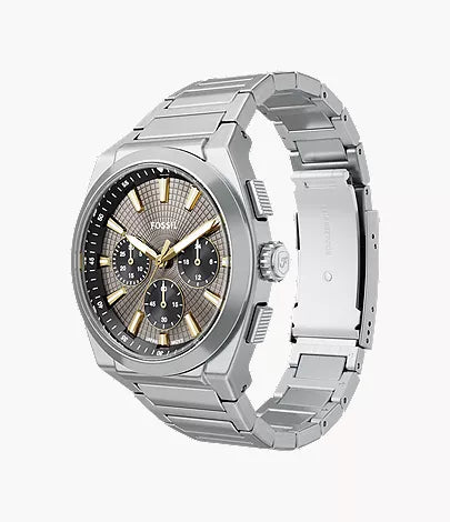 Everett 44mm Chronograph Stainless Steel Watch