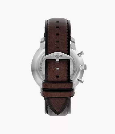 Neutra 44mm Chronograph Brown Leather Watch