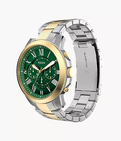 Grant 44mm Chronograph Two-Tone Stainless Steel Watch