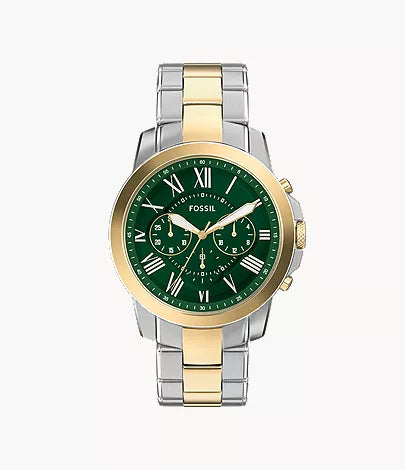 Grant 44mm Chronograph Stainless Steel Watch O3