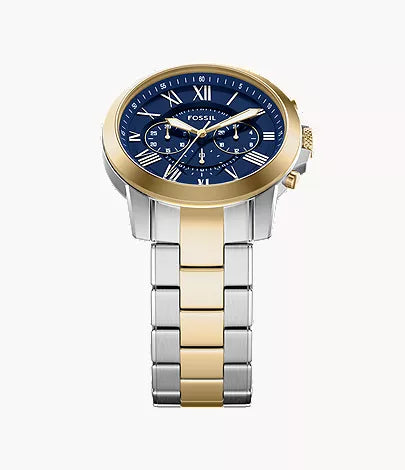Grant 44mm Chronograph Two-Tone Stainless Steel Watch