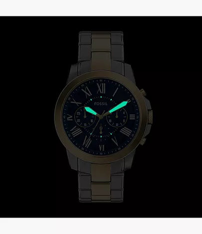Grant 44mm Chronograph Two-Tone Stainless Steel Watch