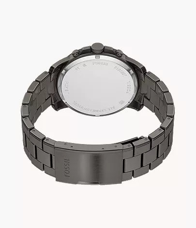 Grant 44mm Chronograph Gunmetal Stainless Steel Watch