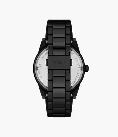 Pearson 42mm Multifunction Black Stainless Steel Watch