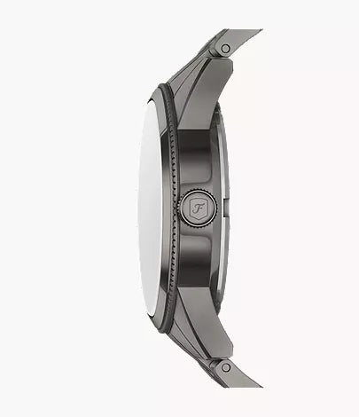 Pearson 42mm Multifunction Gunmetal Stainless Steel Watch
