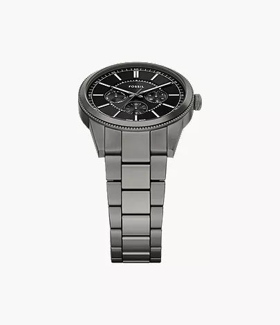 Pearson 42mm Multifunction Gunmetal Stainless Steel Watch