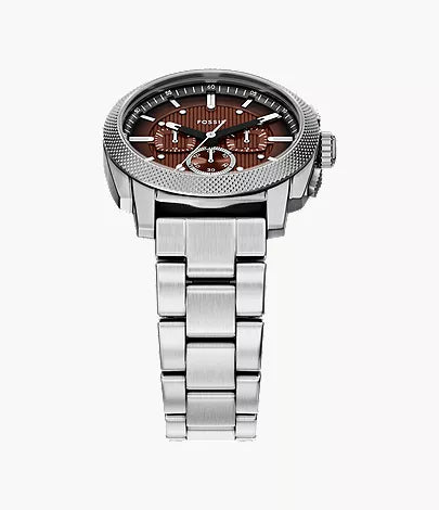 Machine 44mm Chronograph Stainless Steel Watch