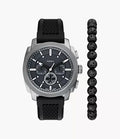 Machine 44mm Chronograph Black Silicone Watch K6