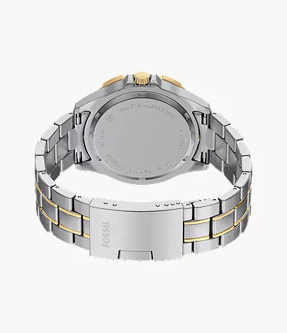 Garrett 44mm Multifunction Two-Tone Stainless Steel Watch