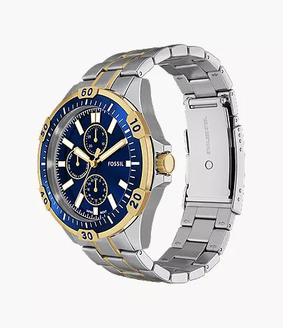 Garrett 44mm Multifunction Two-Tone Stainless Steel Watch