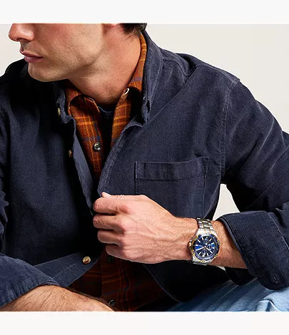 Garrett 44mm Multifunction Two-Tone Stainless Steel Watch