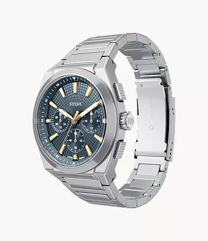 Everett 44mm Chronograph Stainless Steel Watch