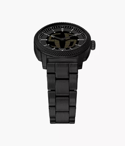 Machine Big Tic 41mm Black Stainless Steel Watch