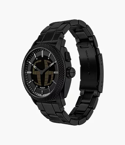 Machine Big Tic 41mm Black Stainless Steel Watch