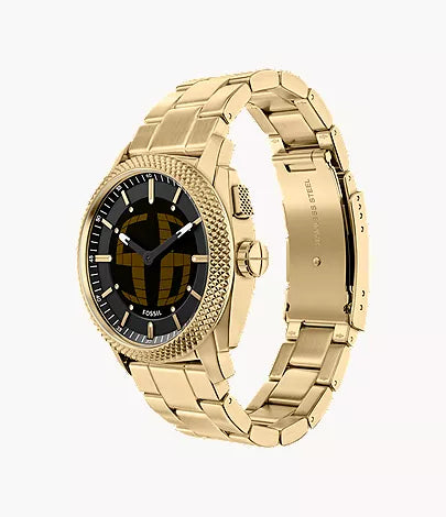 Machine Big Tic 41mm Gold-Tone Stainless Steel Watch
