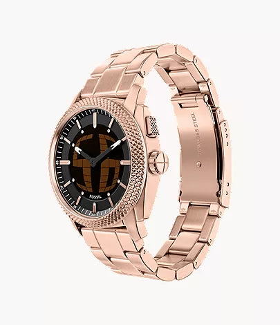 Machine Big Tic 41mm Rose Gold-Tone Stainless Steel Watch