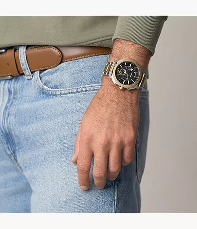 Machine 44mm Chronograph Two-Tone Stainless Steel Watch