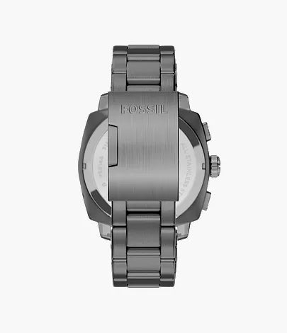 Machine 44mm Chronograph Smoke Stainless Steel Watch