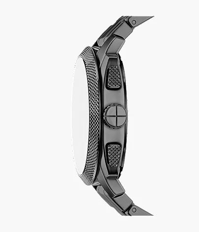Machine 44mm Chronograph Smoke Stainless Steel Watch