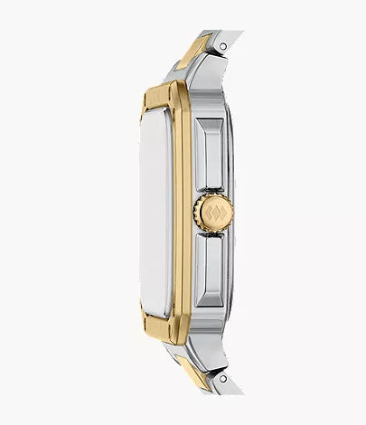 Crosby 42mm Three-Hand Date Two-Tone Stainless Steel Watch