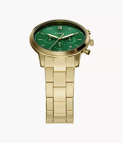 Neutra 44mm Chronograph Gold-Tone Stainless Steel Watch