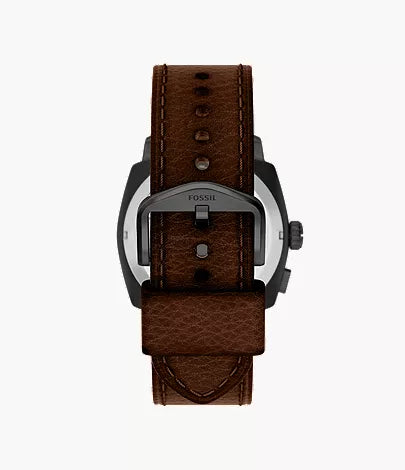 Machine Big Tic 41mm Brown Leather Watch