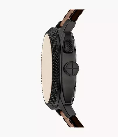 Machine Big Tic 41mm Brown Leather Watch